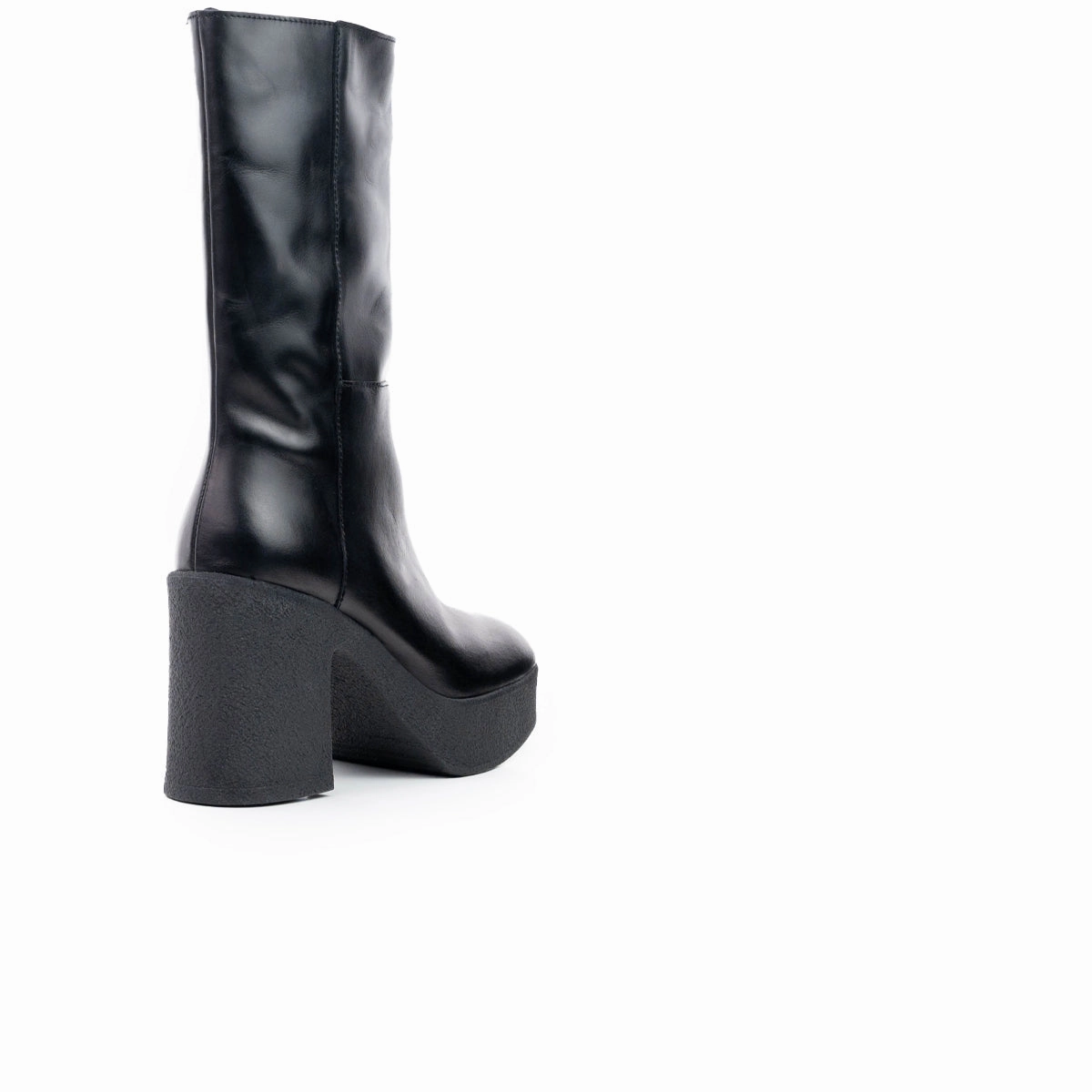 Midway Black Leather