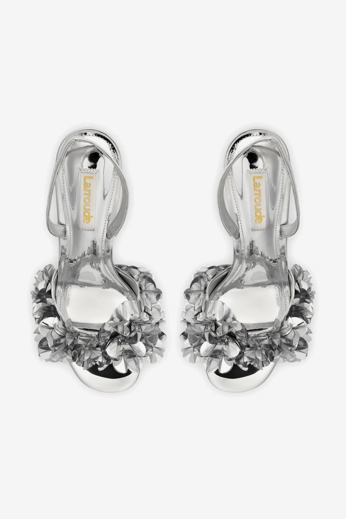 Morgan Sandal In Silver Specchio