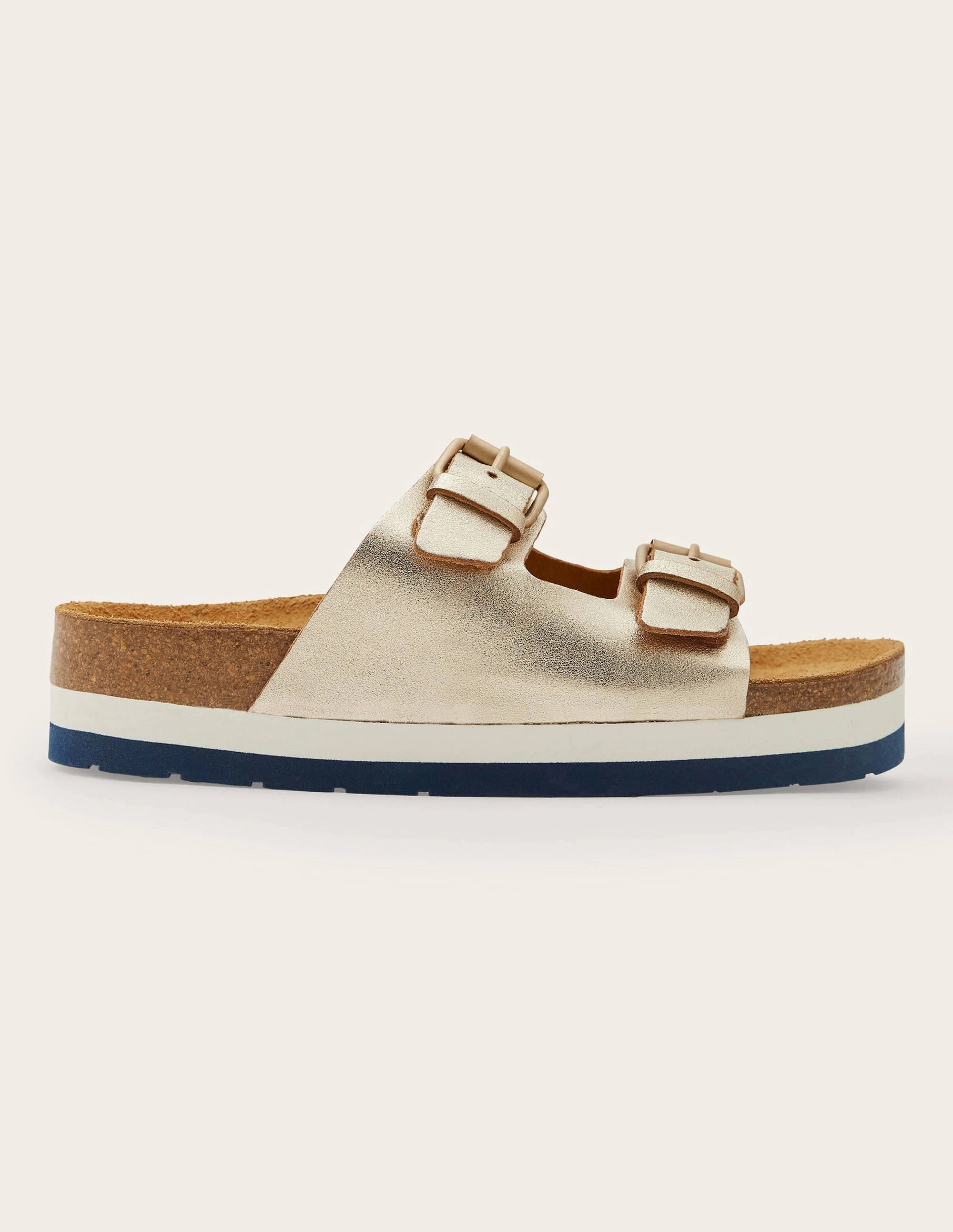 Ottoline Sandals-Light Gold Metallic
