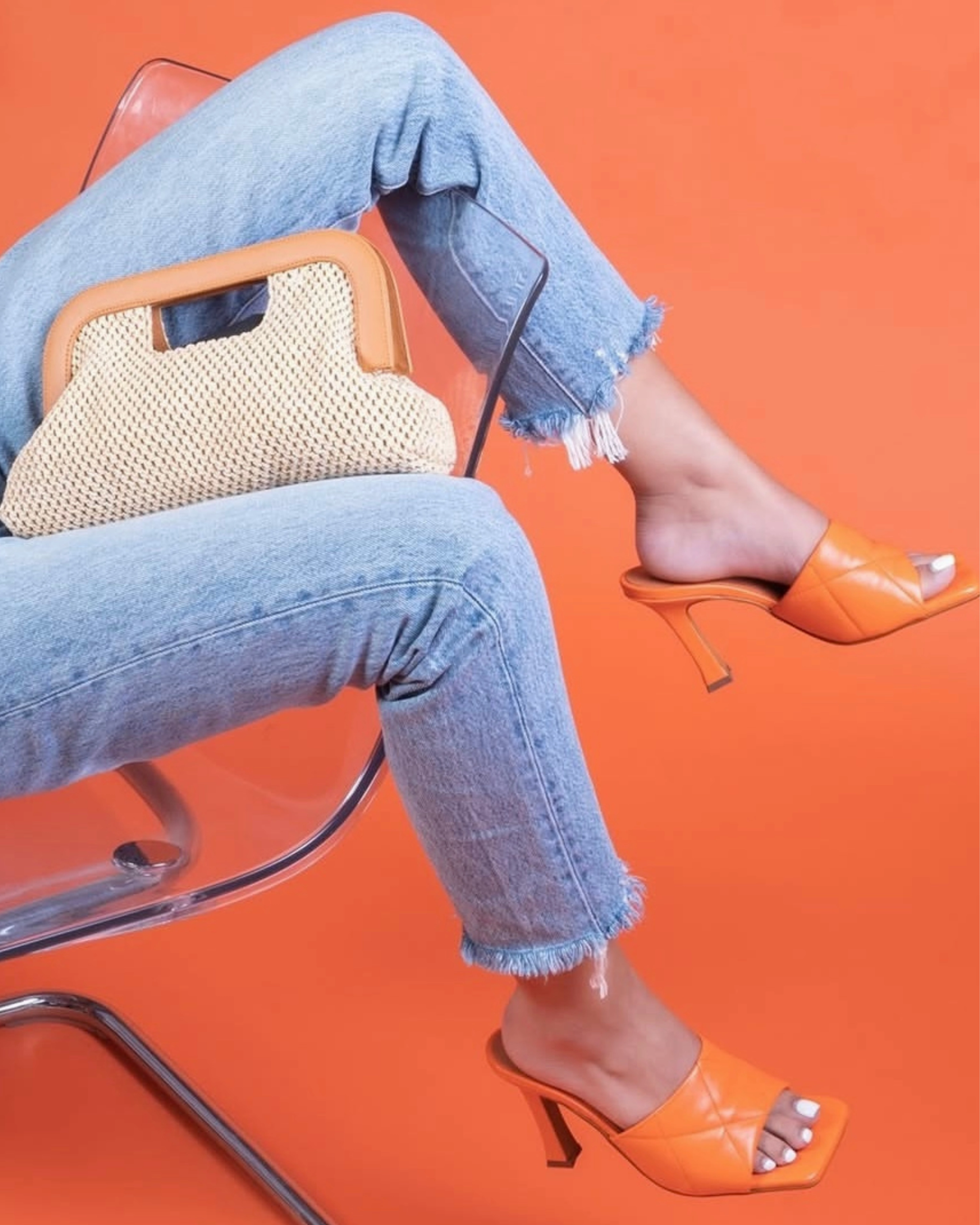 Picasso Orange Leather