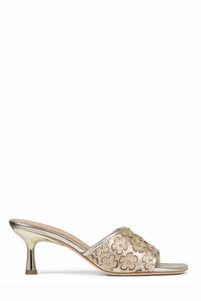 Rikki Sandal - Platino Floral