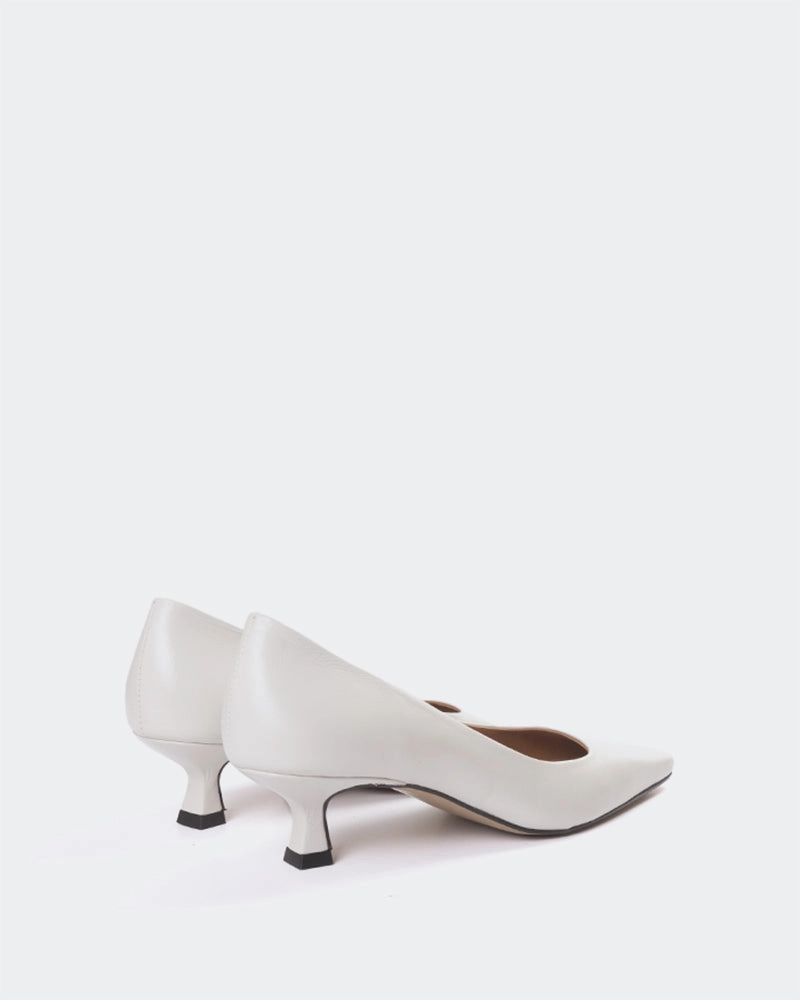Sackett Off White Leather