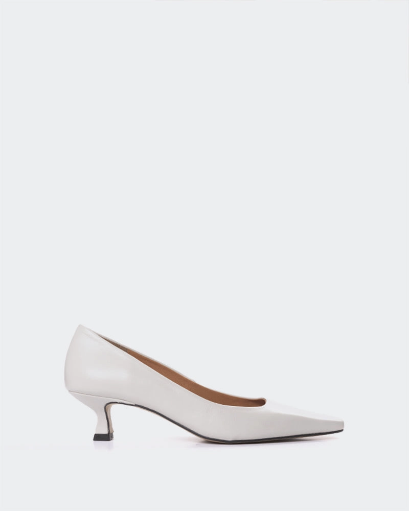 Sackett Off White Leather