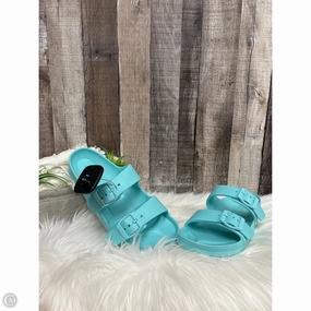 Sandals Flats By Shade & Shore In Blue, Size: 7