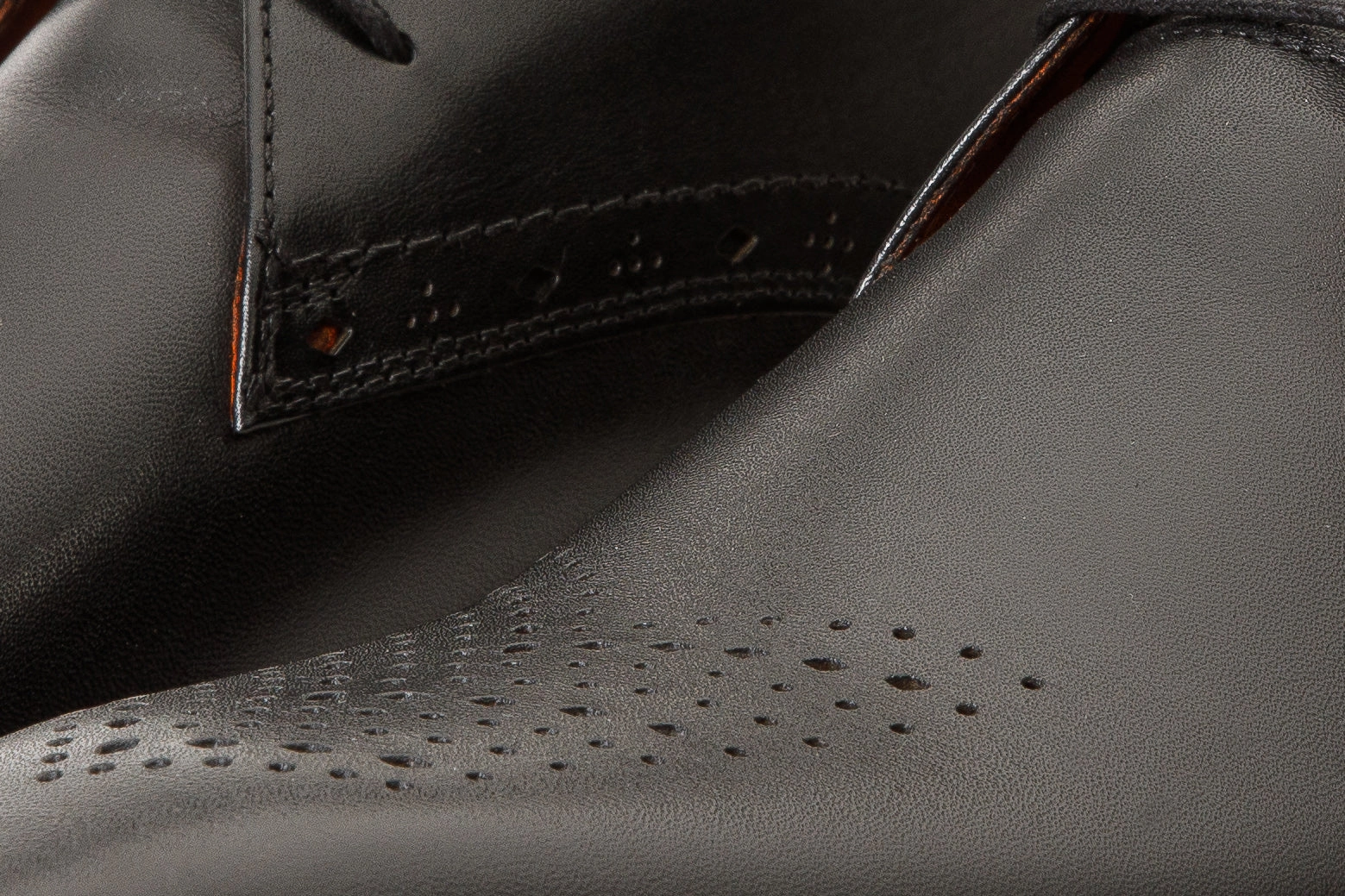 The Dessalines Black Leather Chukka Brogue Dress Men Boot Final Sale!