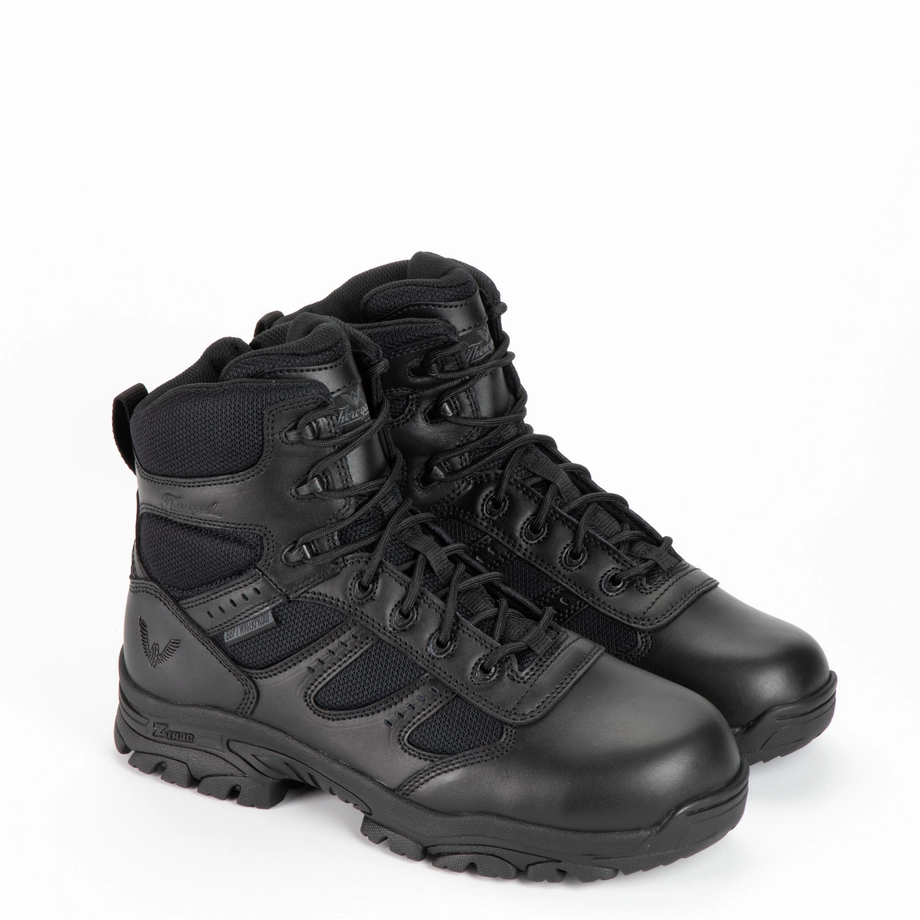 Thorogood 804-6190 Unisex The Deuce Series 6" Tactical Side Zip Waterproof Composite Safety Toe Uniform Boot