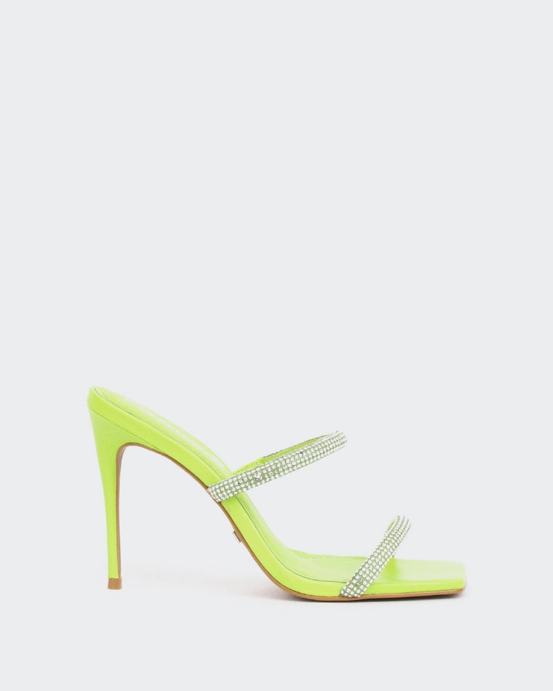 Tinsley, Green Leather/Cuir Vert