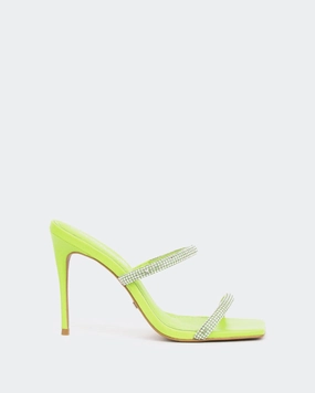 Tinsley, Green Leather/Cuir Vert