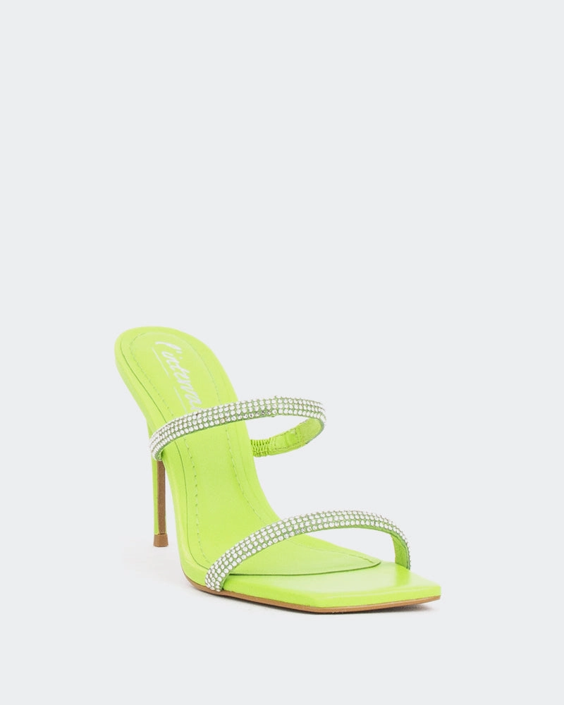 Tinsley, Green Leather/Cuir Vert