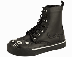 TUK-A6570L Black Kitty Sneaker Boot