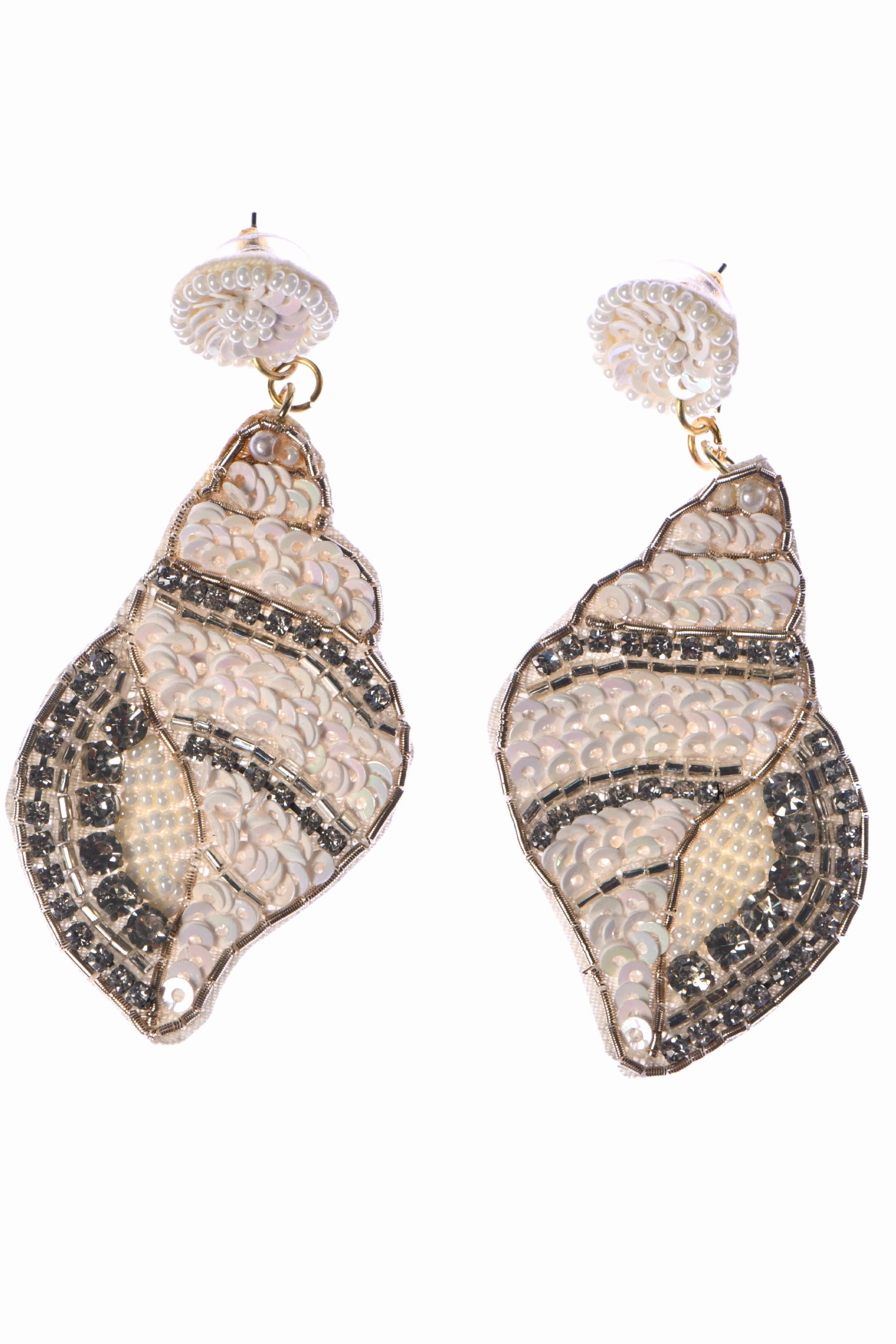 Under the Sea Earrings / Pearl