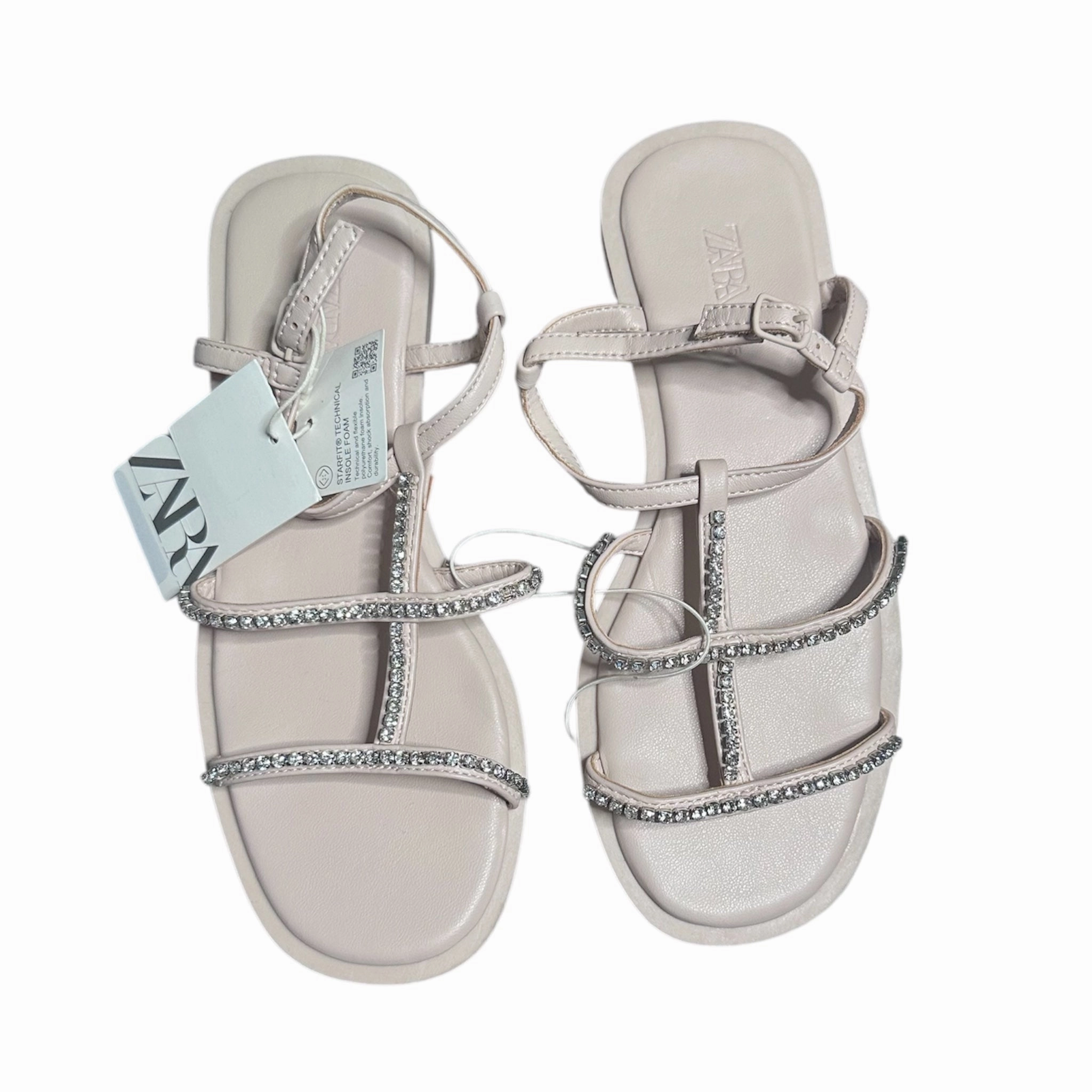 Zara Rhinestone Sandals